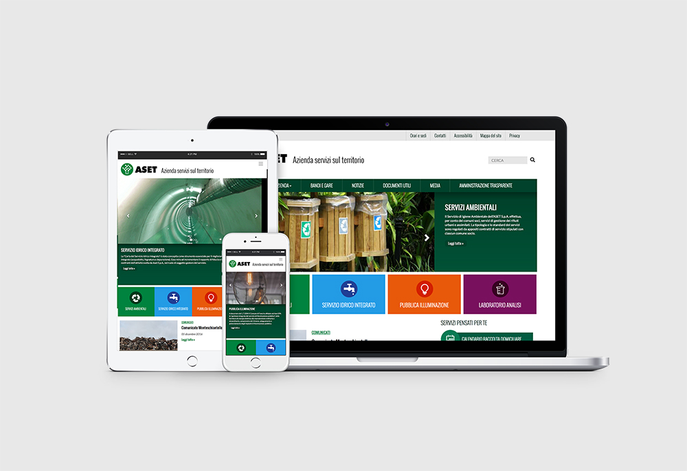 È online il nuovo sito di Aset S.p.A. 
